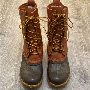 Brown and Tan Boots SZ. 9 women